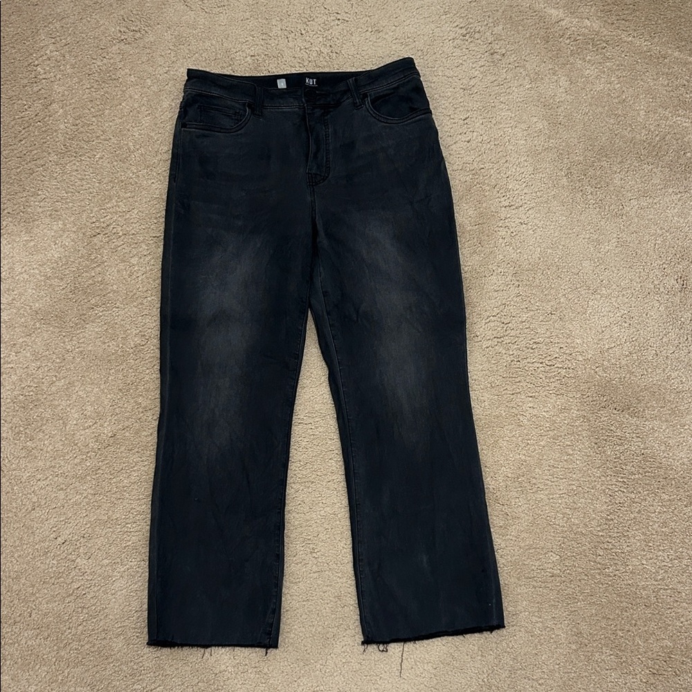 Kut from the Kloth Dark Wash Straight Leg Jeans
